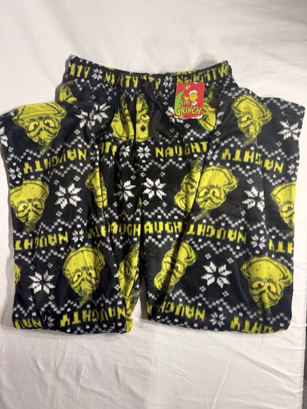 Dr.Seuss The Grinch PJ Pants Men’s Size M